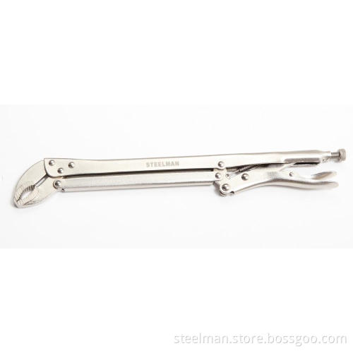 15in Long Reach Bent Nose Locking Pliers
